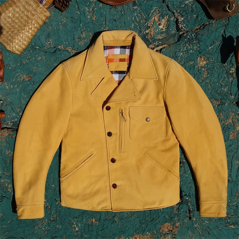 Мужская мотоциклетная куртка из натуральной кожи с воротником-стойкой, длинными рукавами, ветрозащитная, модель California Bear Curphey
Мужская мотоциклетная куртка из натуральной кожи с воротником-стойкой, длинными рукавами, ветрозащитная, модель California Bear Curphey