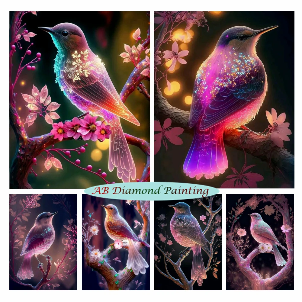 Colorful Bird 5D AB Diamond Painting Fantasy Flower Tree Landscape Embroidery Animal Cross Stitch Kits Wall Art Home Decor Gift
Colorful Bird 5D AB Diamond Painting Fantasy Flower Tree Landscape Embroidery Animal Cross Stitch Kits Wall Art Home Decor Gift