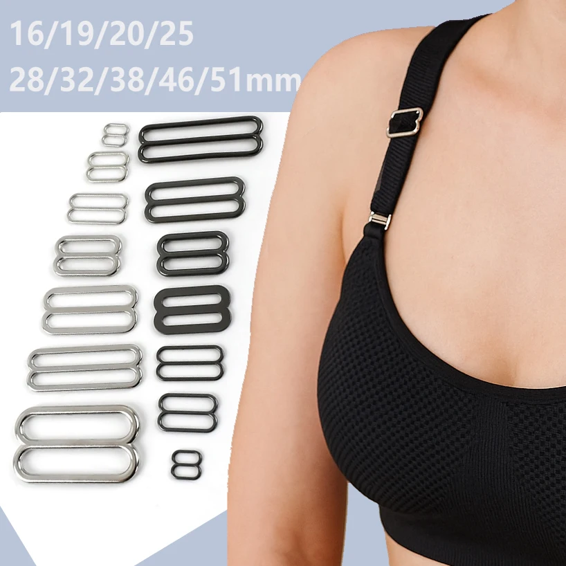 10/20Pcs Meetee 10-50mm Metal Bra Strap Adjuster Swimwear Bikini Connect Buckle Underwear Tri-Glide Slider Clasp DIY Accessories
10/20Pcs Meetee 10-50mm Metal Bra Strap Adjuster Swimwear Bikini Connect Buckle Underwear Tri-Glide Slider Clasp DIY Accessories
