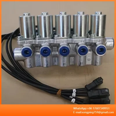 PC600-8 PC650-8 PC700-8 Excavator Parts Solenoid Valve 21M-60-31210
PC600-8 PC650-8 PC700-8 Excavator Parts Solenoid Valve 21M-60-31210