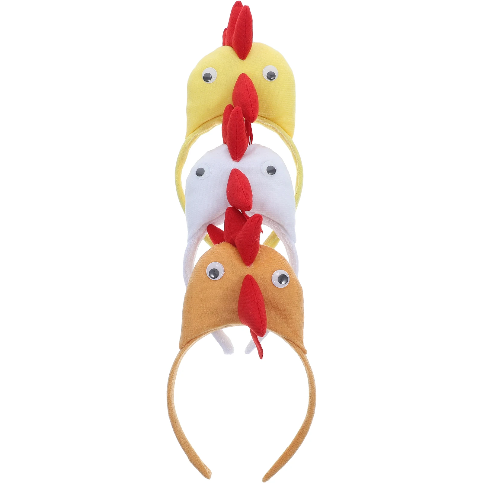 3 Pcs Headband Cartoon Stuffed Animal Headband Hair Accessories for Party Halloween Costume Rooster Decor Women Kids Holiday
3 Pcs Headband Cartoon Stuffed Animal Headband Hair Accessories for Party Halloween Costume Rooster Decor Women Kids Holiday