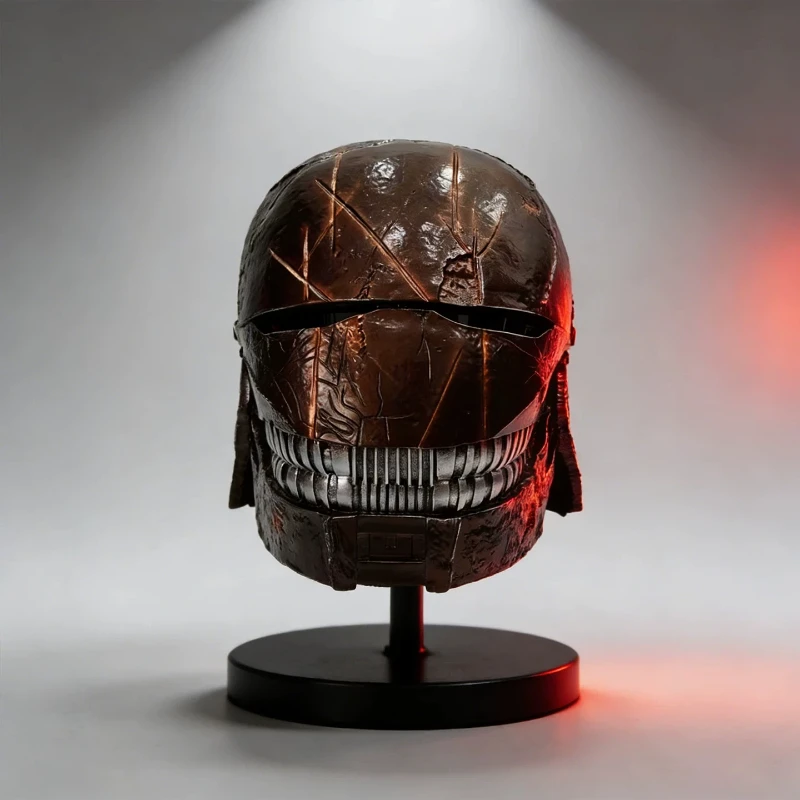 Star Wars Waiter Metal Helmet Mask Battle Scarred Collectible Cosplay Prop For Adult Halloween Costume Display Decoration gift
Star Wars Waiter Metal Helmet Mask Battle Scarred Collectible Cosplay Prop For Adult Halloween Costume Display Decoration gift