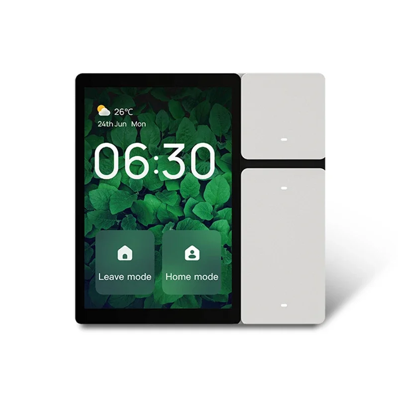 2025 new 3.5 inch touch smart home screen BLE gateway panel wifi scene panel with IR remote controller wall switches
2025 new 3.5 inch touch smart home screen BLE gateway panel wifi scene panel with IR remote controller wall switches