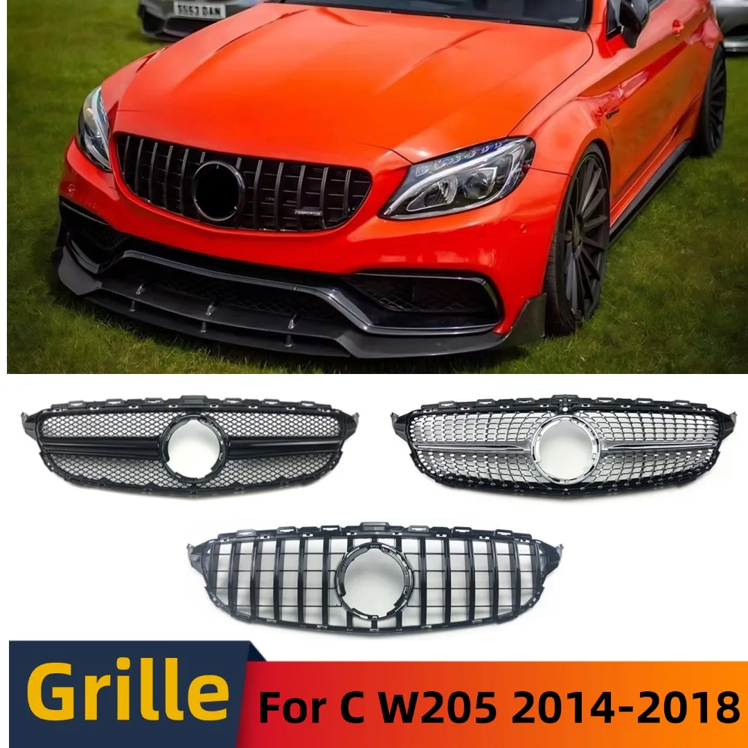 For Mercedes Benz C class W205 C205 2014-18 Stars GT Style Front Mask Grid Bumper Grille Grill Tuning Accessories Body Kit
For Mercedes Benz C class W205 C205 2014-18 Stars GT Style Front Mask Grid Bumper Grille Grill Tuning Accessories Body Kit