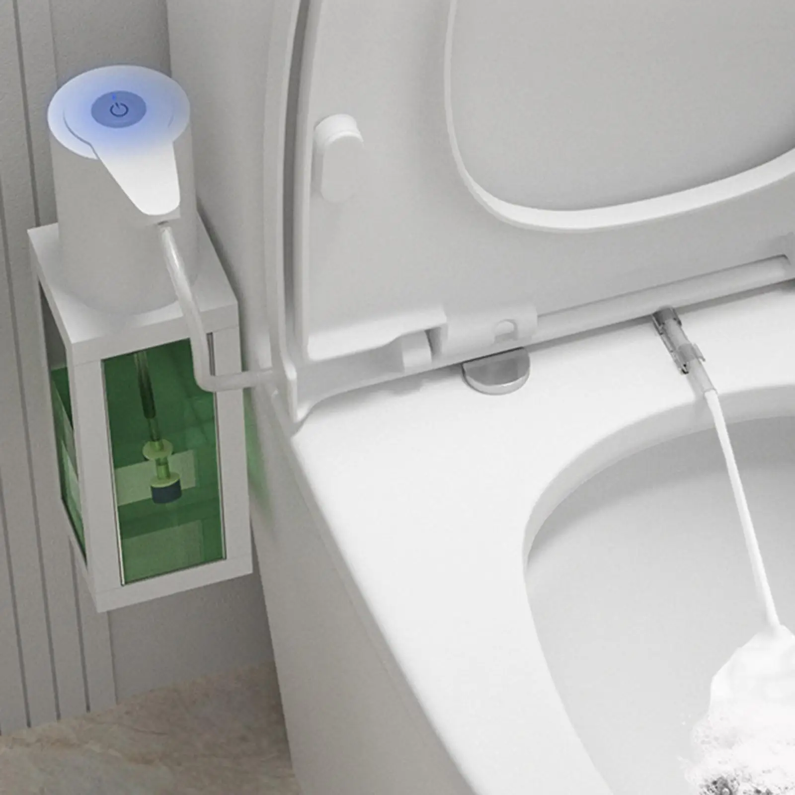 Toilet Bowl Cleaning System Automatic Foam Soap Dispenser Toilet Tank Cleaner Powerful Cleaning for RV Public Occassions Dorm
Toilet Bowl Cleaning System Automatic Foam Soap Dispenser Toilet Tank Cleaner Powerful Cleaning for RV Public Occassions Dorm