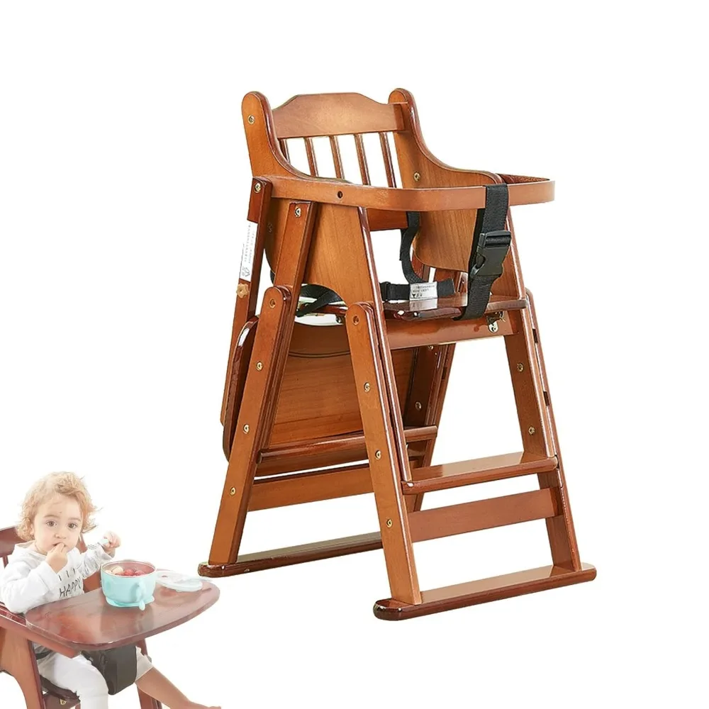 Wood High Chair with Tray, Baby Highchairs, Children High Stool Dining Chair for Babies and Toddlers Portable Kids Folding Chair
Wood High Chair with Tray, Baby Highchairs, Children High Stool Dining Chair for Babies and Toddlers Portable Kids Folding Chair