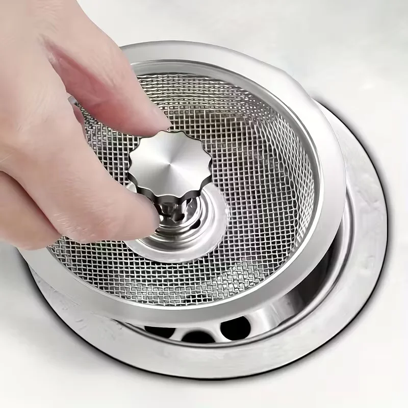 Stainless Steel Kitchen Sink Strainer Mesh Bathroom Washroom Anti Clogging Water Tank Filter Screen The Sink Floor Drain Filter
Stainless Steel Kitchen Sink Strainer Mesh Bathroom Washroom Anti Clogging Water Tank Filter Screen The Sink Floor Drain Filter