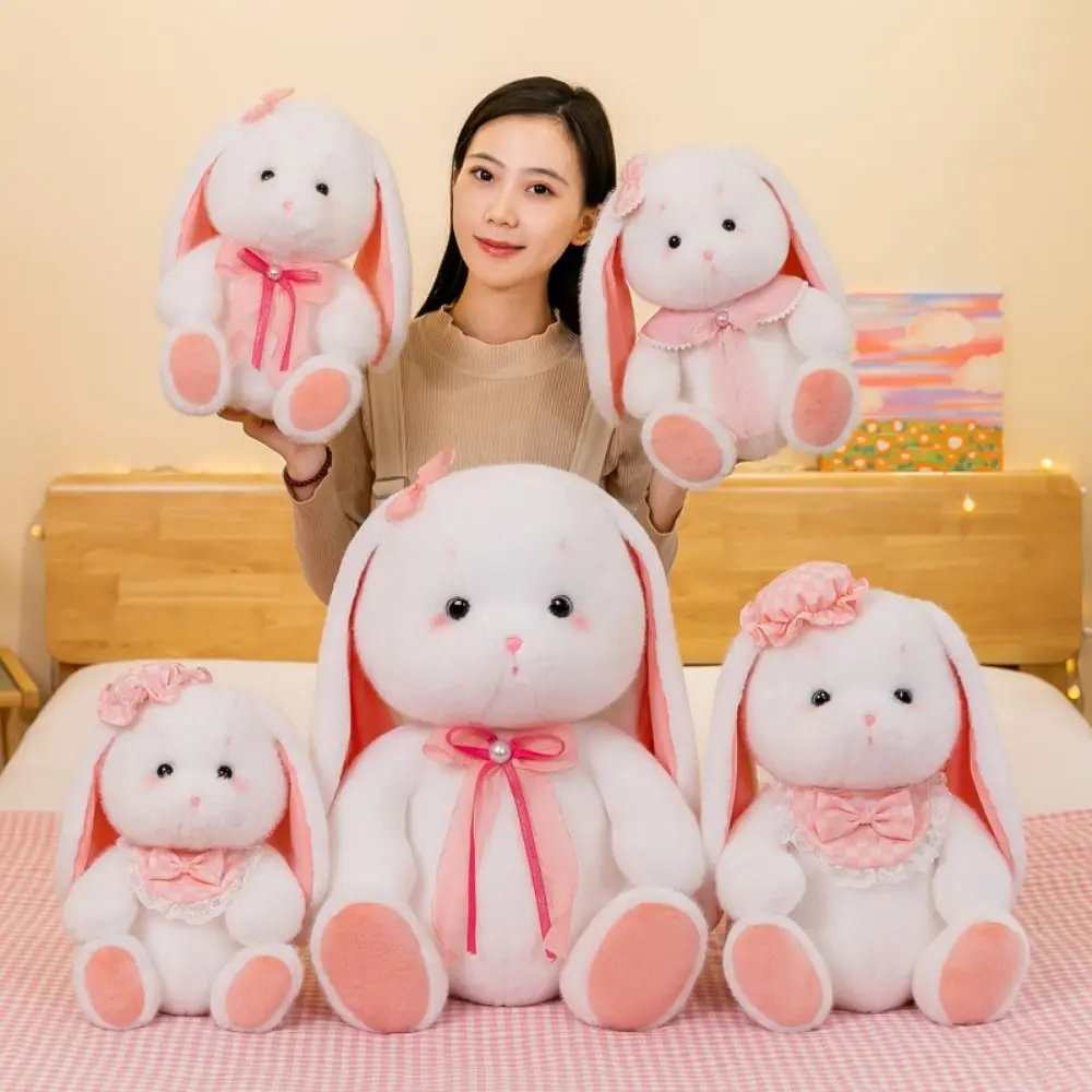Pink Rabbit Holland Lop Plush Toy Lace Bow Soft Bunny Plushies Doll Long Ear Kawaii Stuffed Animals Plush Toy Birthday
Pink Rabbit Holland Lop Plush Toy Lace Bow Soft Bunny Plushies Doll Long Ear Kawaii Stuffed Animals Plush Toy Birthday