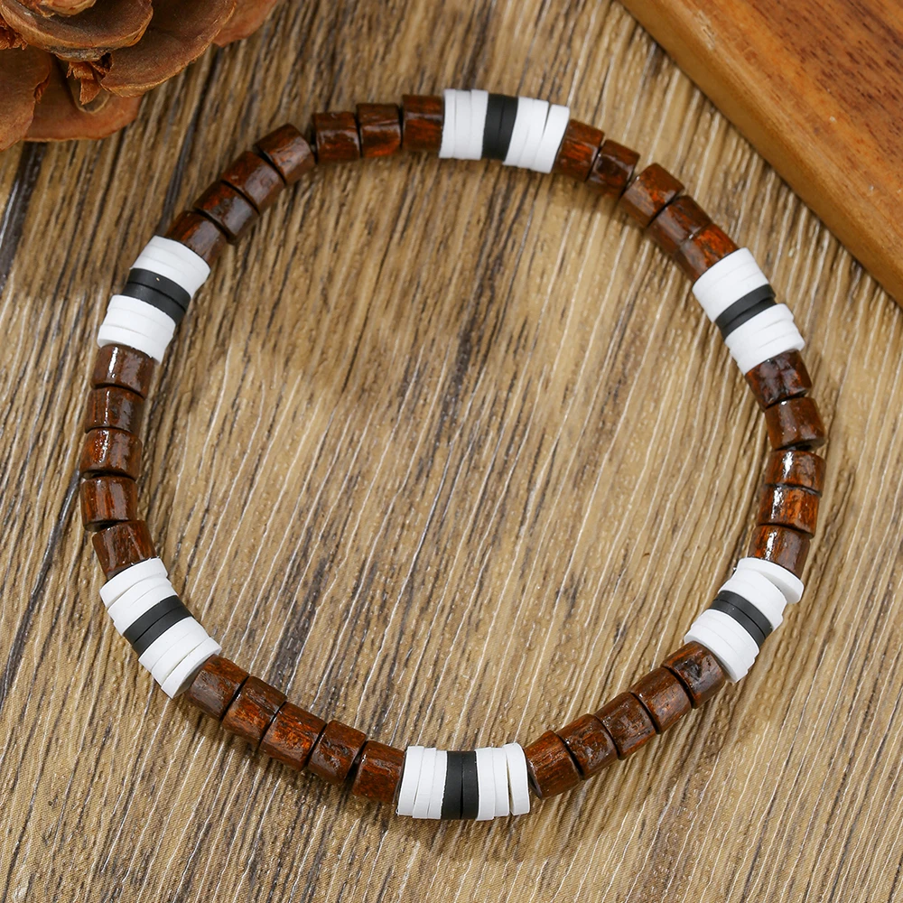 Natural Multi-wood Single-circle Clay Bracelet Unisex Natural Fragrance Wood Beads Multi-valuable Hand Chain Jewelry
Natural Multi-wood Single-circle Clay Bracelet Unisex Natural Fragrance Wood Beads Multi-valuable Hand Chain Jewelry