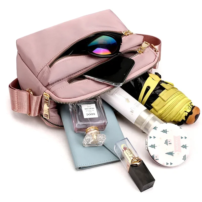 Zipper Oxford Cloth Small Shoulder Bag Casual Messenger Large Capacity Women's Lightweight Mother Bag
Zipper Oxford Cloth Small Shoulder Bag Casual Messenger Large Capacity Women's Lightweight Mother Bag