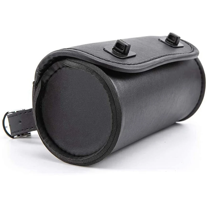 2X Motorcycle Fork Bag PU Leather Handlebar Tool Pouch Sissy Bar Roll Storage Bag Saddle Bag With 2 Straps, Universal
2X Motorcycle Fork Bag PU Leather Handlebar Tool Pouch Sissy Bar Roll Storage Bag Saddle Bag With 2 Straps, Universal
