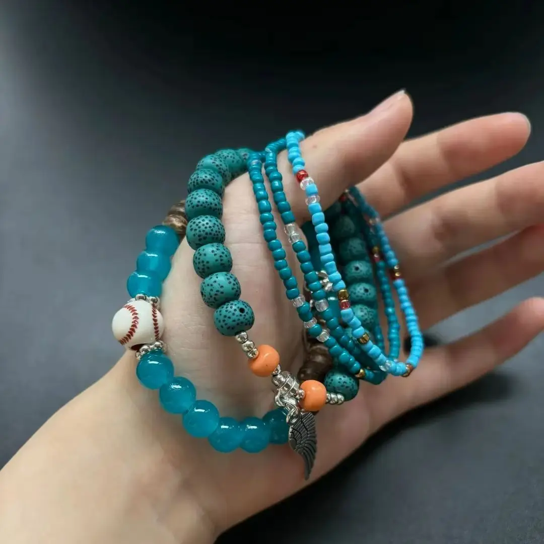 Fashion Blues Fold Retro Ethnic Style Multi-Layer Beaded Bracelets for Men And Women General Jewelry Gifts
Fashion Blues Fold Retro Ethnic Style Multi-Layer Beaded Bracelets for Men And Women General Jewelry Gifts