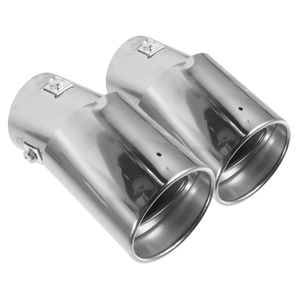 2pcs Motorcycle Exhaust Pipe Modification Universal Stainless Steel Tail Pipe Adapter Performance Boost Noise Reduction Exhaust
2pcs Motorcycle Exhaust Pipe Modification Universal Stainless Steel Tail Pipe Adapter Performance Boost Noise Reduction Exhaust
