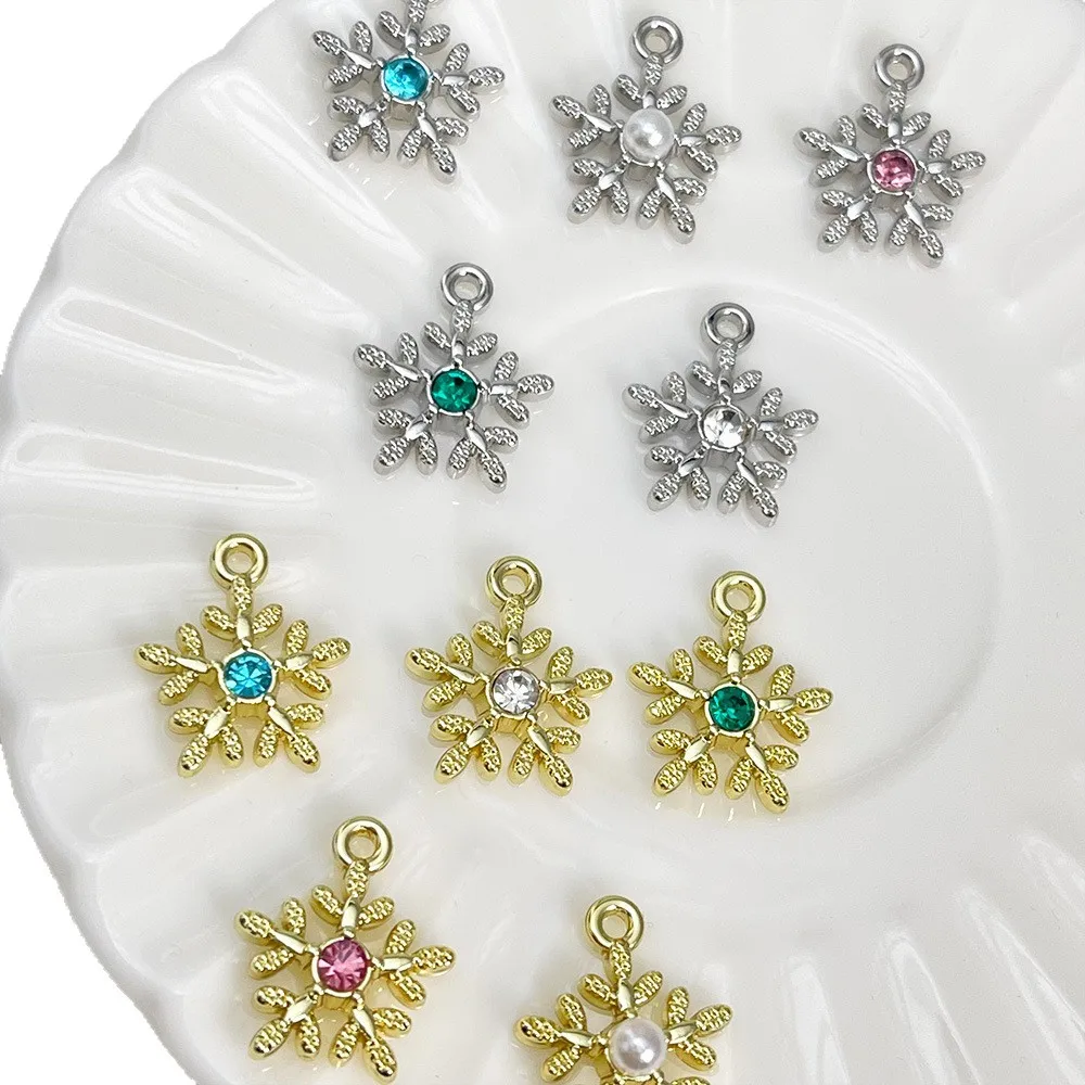 100pcs Handmade Silvery Golden Color Jewelry Pendants Snowflower Necklace Earrings Pendant Charms Diy Jewelry Making Findings
100pcs Handmade Silvery Golden Color Jewelry Pendants Snowflower Necklace Earrings Pendant Charms Diy Jewelry Making Findings