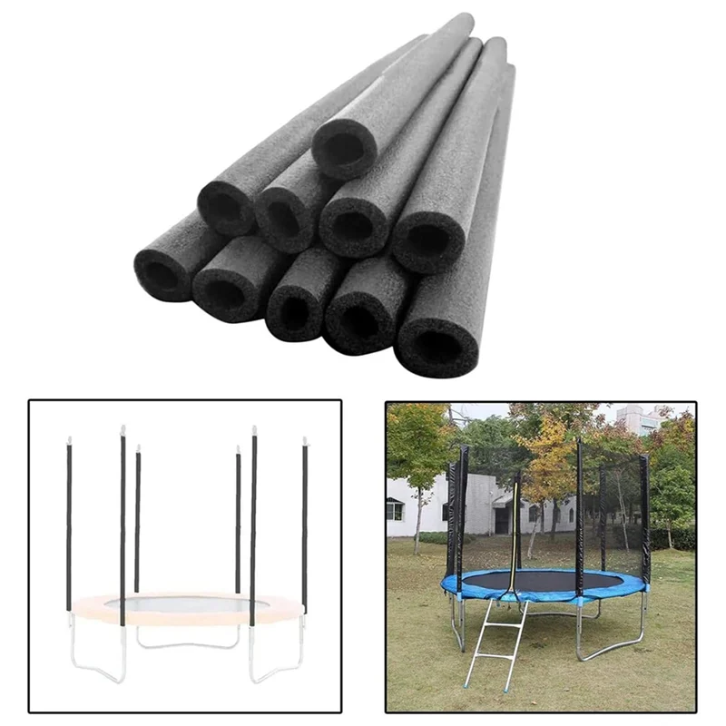 120Pcs Trampoline Pole Foam Sleeves,Trampoline Padding Replacement,Trampoline Protective Sleeves Foam Tubing Black
120Pcs Trampoline Pole Foam Sleeves,Trampoline Padding Replacement,Trampoline Protective Sleeves Foam Tubing Black