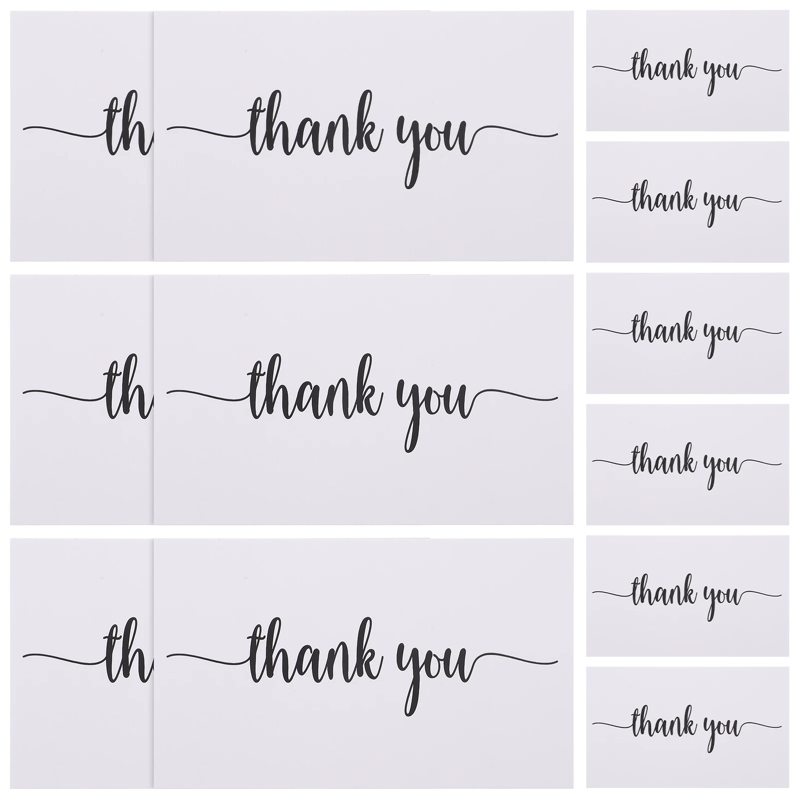 150pcs Thank You Cards Gratitude Cards for Business Small Shop Retail Stores Online Shops Thick Paper Practical Gifts
150pcs Thank You Cards Gratitude Cards for Business Small Shop Retail Stores Online Shops Thick Paper Practical Gifts