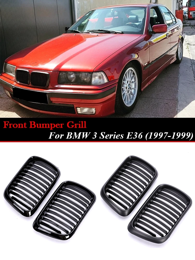 Front Kidney Facelift Grill M3 Single Slat Black Lower Grille For BMW 3 Series E36 LCI 1997-1999 318i 320 323i 328 Accessories
Front Kidney Facelift Grill M3 Single Slat Black Lower Grille For BMW 3 Series E36 LCI 1997-1999 318i 320 323i 328 Accessories
