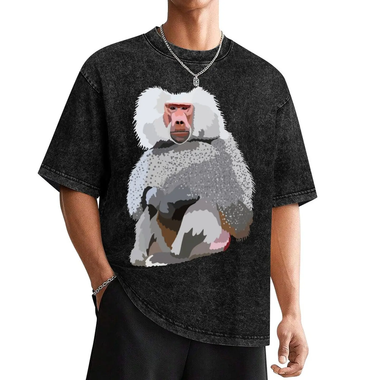H is for Hamadryas Baboon T-Shirt fashion shirts plain anime shirt mens t shirts
H is for Hamadryas Baboon T-Shirt fashion shirts plain anime shirt mens t shirts