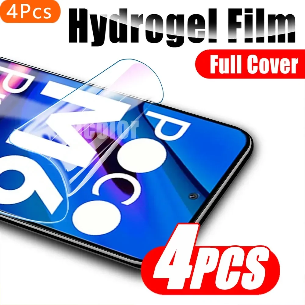4PCS Screen Gel Protector For Xiaomi Poco M6 Pro M5 M5s M4 F5 F4 X5 X4 GT M6Pro F5Pro Safety Hydrogel Film Not Tempered Glass
4PCS Screen Gel Protector For Xiaomi Poco M6 Pro M5 M5s M4 F5 F4 X5 X4 GT M6Pro F5Pro Safety Hydrogel Film Not Tempered Glass