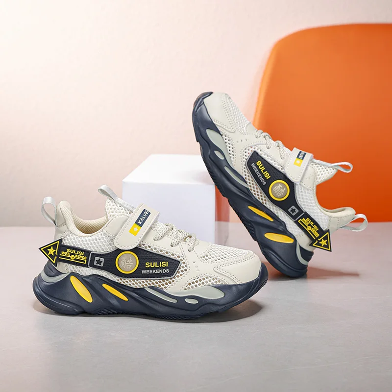 Breathable Children Daily Sneakers Light Cushion Insole Wear Resistant Outsole Indoor Outdoor Leisure Shoes
Breathable Children Daily Sneakers Light Cushion Insole Wear Resistant Outsole Indoor Outdoor Leisure Shoes