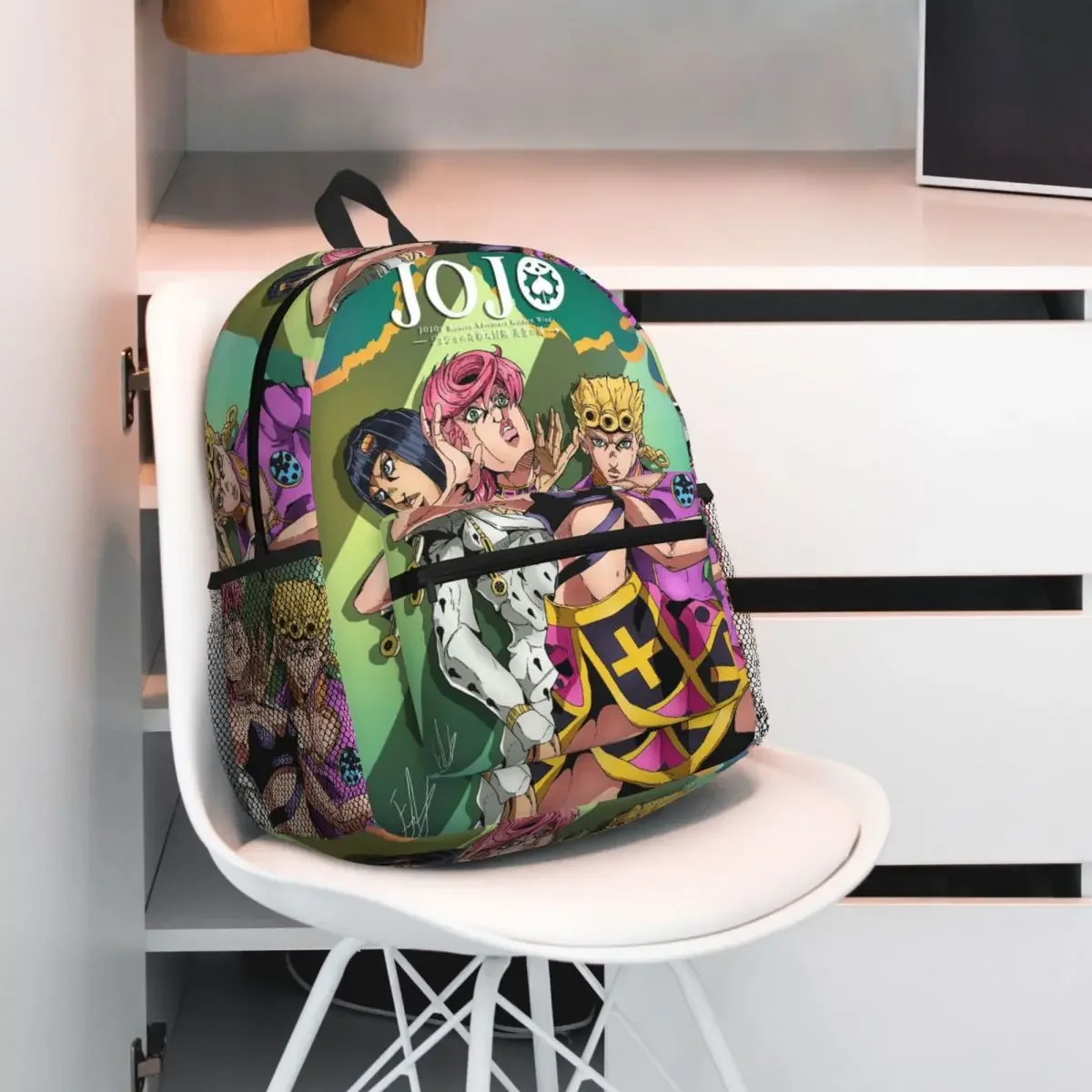JoJo's Bizarre Adventure Student Backpack School Bag Hiking Travel Daypack for Men Women Fashion Bookbag Shoulder Bags
JoJo's Bizarre Adventure Student Backpack School Bag Hiking Travel Daypack for Men Women Fashion Bookbag Shoulder Bags