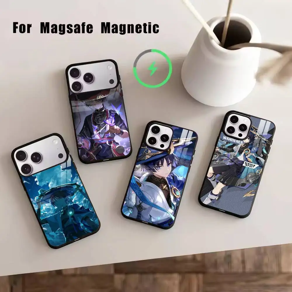 Game G-Genshin Wanderer Scaramouche Phone Case For iPhone17,16,15,14,13,12,11 Plus,Pro Magnetic For Magsafe Wireless Charging
Game G-Genshin Wanderer Scaramouche Phone Case For iPhone17,16,15,14,13,12,11 Plus,Pro Magnetic For Magsafe Wireless Charging