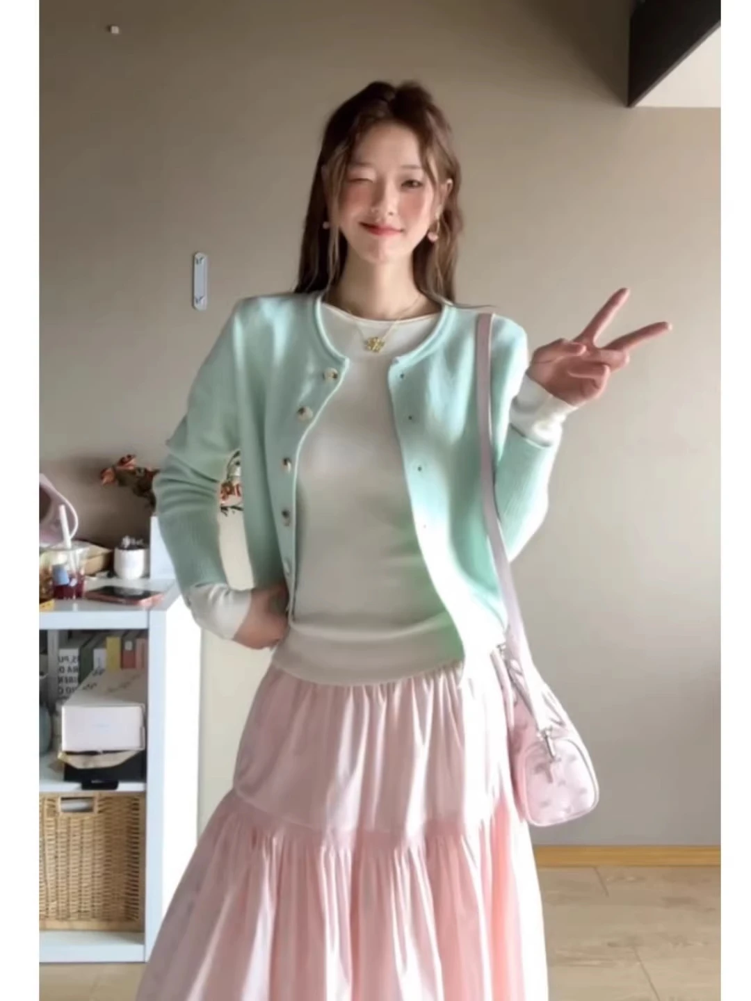 Ladies een round Ne Knitted Open Cardigan Spring 2026 Loose Fit Soft Knitwear Outerwear Lazy Sle Long Sve Button up
Ladies een round Ne Knitted Open Cardigan Spring 2026 Loose Fit Soft Knitwear Outerwear Lazy Sle Long Sve Button up