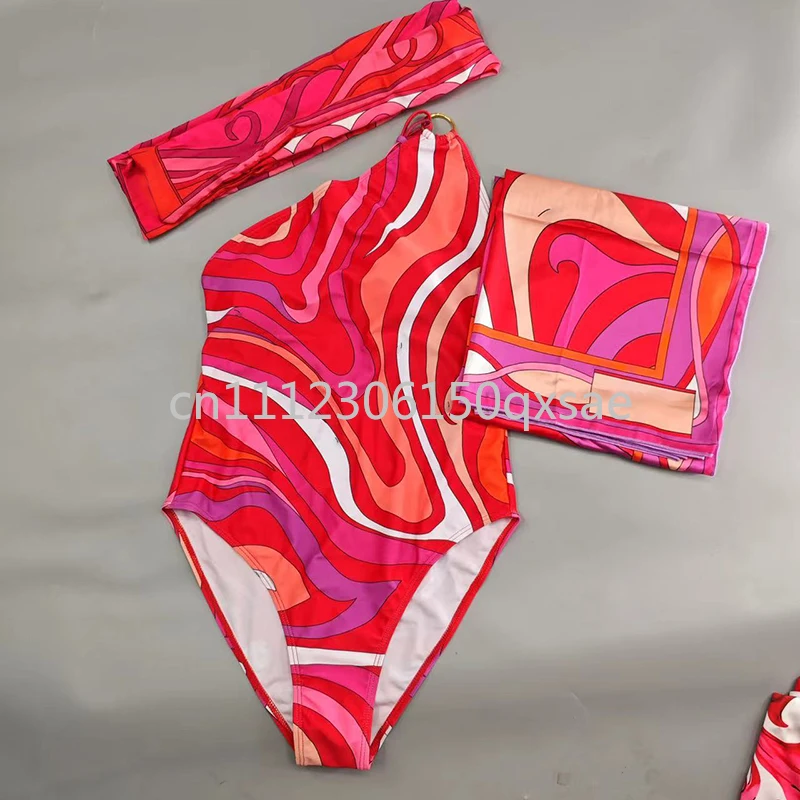 Women's Red Headband Scarf Swimsuits with Letter Signature Logo Designer Brand Lady Sexy Headband Bikini Sets Beachwear
Women's Red Headband Scarf Swimsuits with Letter Signature Logo Designer Brand Lady Sexy Headband Bikini Sets Beachwear