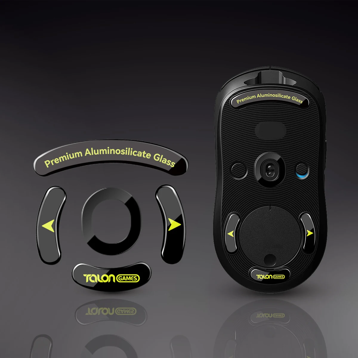 TALONGAMES Glass Mouse Feet Skates Mouse Sensor Skate Glide Pads For Logitech GPro Wireless / GPW Rounded Curved Edges
TALONGAMES Glass Mouse Feet Skates Mouse Sensor Skate Glide Pads For Logitech GPro Wireless / GPW Rounded Curved Edges
