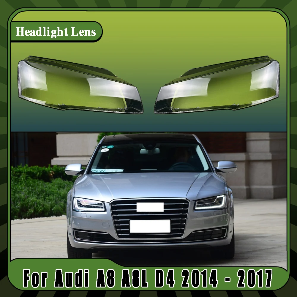 For Audi A8 A8L D4 2014 2015 2016 2017 Front Headlamp Lens Cover Headlight Shell Transparent Shade Plexiglass Lampshade Housing
For Audi A8 A8L D4 2014 2015 2016 2017 Front Headlamp Lens Cover Headlight Shell Transparent Shade Plexiglass Lampshade Housing