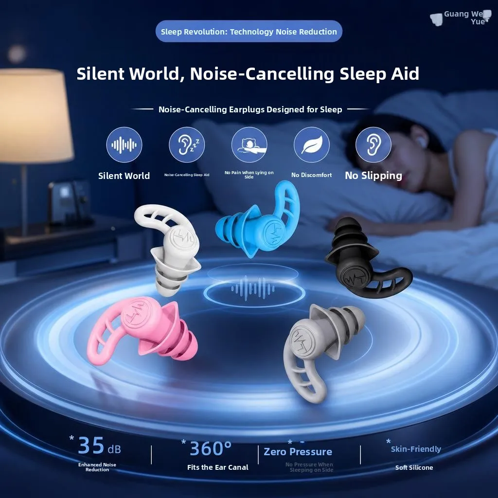 Waterproof Silicone Earplugs for Swimming And Sleep Super Soundproof Washable Earplug Noise Reduction Student Friendly
Waterproof Silicone Earplugs for Swimming And Sleep Super Soundproof Washable Earplug Noise Reduction Student Friendly