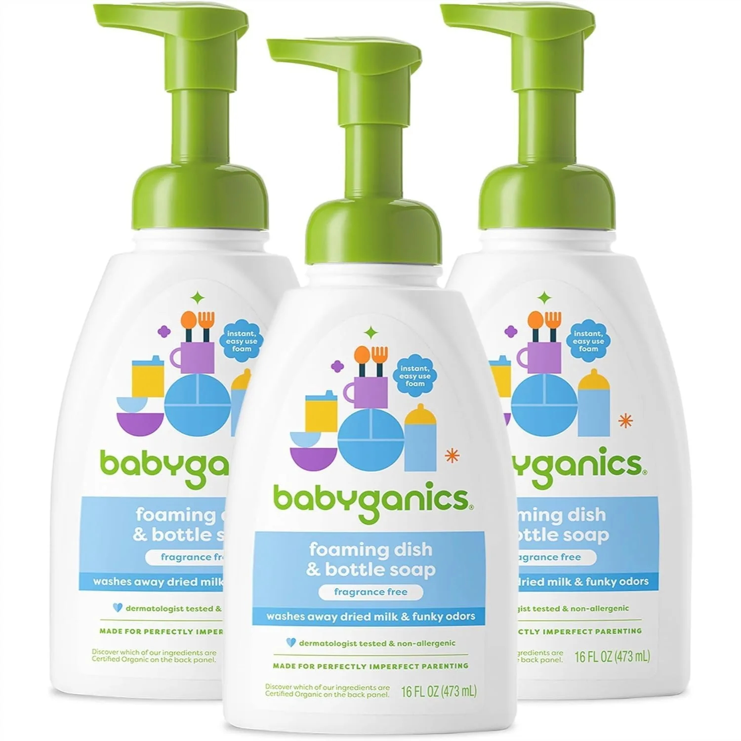 Foaming Dish Soap Pump Bottle Fragrance Free 16oz 3 Pack Plant Derived Cleaning Power
Foaming Dish Soap Pump Bottle Fragrance Free 16oz 3 Pack Plant Derived Cleaning Power