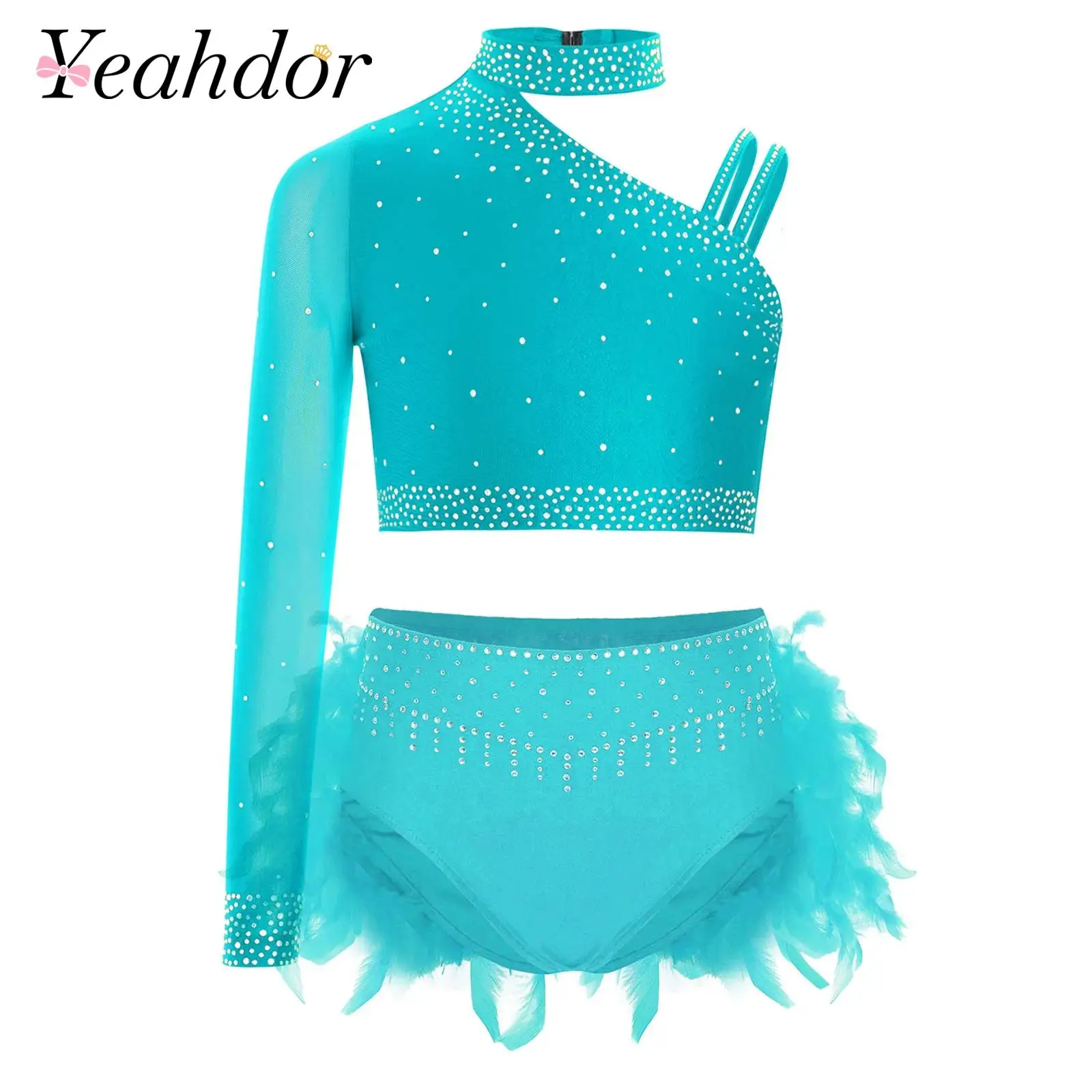 Kids Girls Latin Modern Dance Performance Costume Sparkly Rhinestones Dancewear Children 2 Piece Jazz Ballet Gym Dance Outfit
Kids Girls Latin Modern Dance Performance Costume Sparkly Rhinestones Dancewear Children 2 Piece Jazz Ballet Gym Dance Outfit