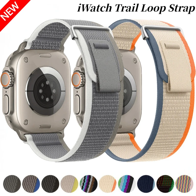 Trail Loop Strap For Apple Watch Ultra 2 49mm Series 9 8 7 45mm 41mm Sports Nylon Wristband For iWatch 6 5 4 3 SE 44mm 40mm 42mm
Trail Loop Strap For Apple Watch Ultra 2 49mm Series 9 8 7 45mm 41mm Sports Nylon Wristband For iWatch 6 5 4 3 SE 44mm 40mm 42mm