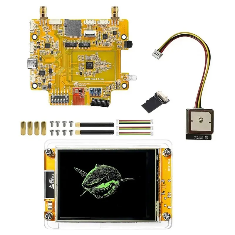Многодиапазонный RF-модуль B63B-NM-RF-Hat для CYD CC1101 NRF24 PN532 IR TX/RX 433M, без конфликтов, с модулем Burce и GPS-модулем в комплекте
Многодиапазонный RF-модуль B63B-NM-RF-Hat для CYD CC1101 NRF24 PN532 IR TX/RX 433M, без конфликтов, с модулем Burce и GPS-модулем в комплекте