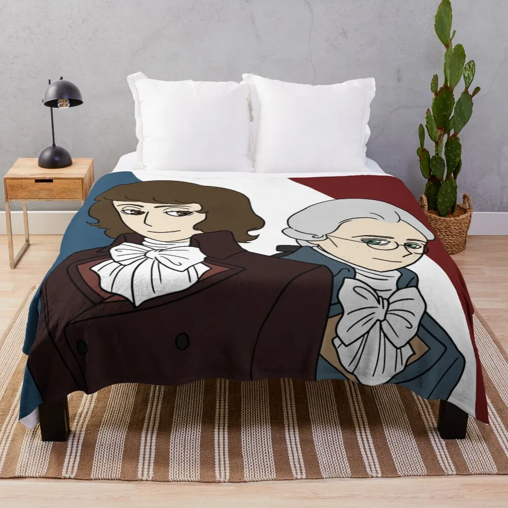 Saint-Just & Robespierre Throw Blanket Lightweight Warm Blanket for Indoor Outdoor Use
Saint-Just & Robespierre Throw Blanket Lightweight Warm Blanket for Indoor Outdoor Use