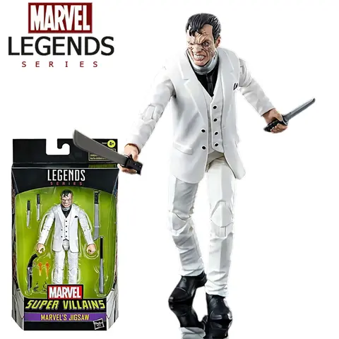 Original Ml Legends Anime Version Punisher Action Figure Toys Statue Doll Multi-accessories Model Collectible Ornament Gifts