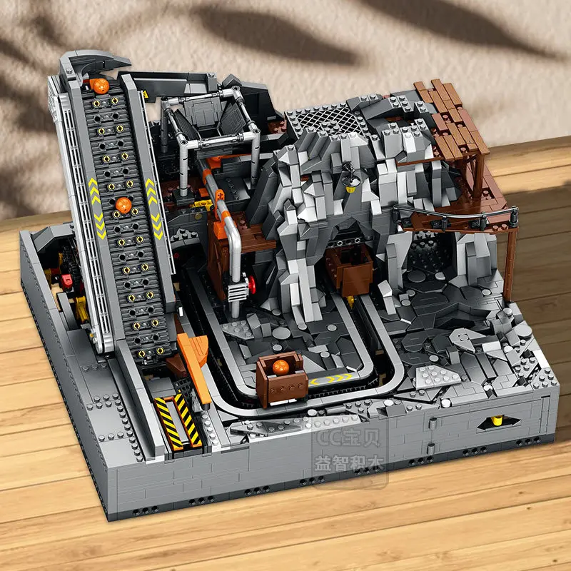 Mining Machine Building Blocks GBC Small Ball Factory Simulation Mining Car Conveyor Belt Mechanical Structure Boy Creative Toy
Mining Machine Building Blocks GBC Small Ball Factory Simulation Mining Car Conveyor Belt Mechanical Structure Boy Creative Toy