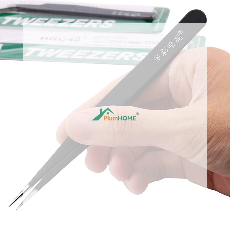 Anti-static Metal Tweezers Set Pointed Curved Tweezer Precision Maintenance Industrial Tool Electronics Repair Tools 1/2Pcs
Anti-static Metal Tweezers Set Pointed Curved Tweezer Precision Maintenance Industrial Tool Electronics Repair Tools 1/2Pcs