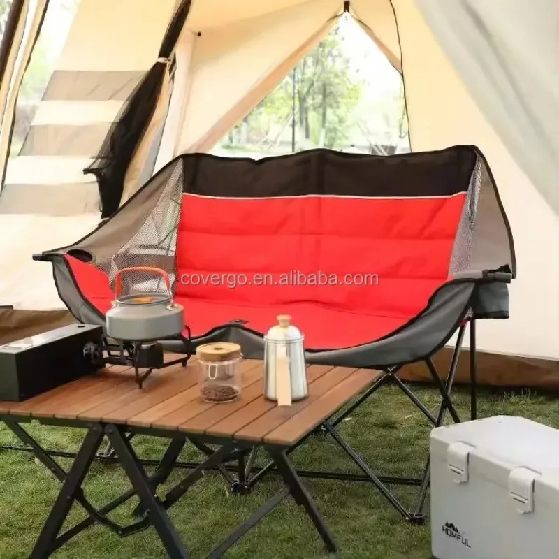 Camping Adult Double Folding Chair for Two People Heavy Duty Support up to 440 Lbs for Concert Lawn Picnic Trip Games
Camping Adult Double Folding Chair for Two People Heavy Duty Support up to 440 Lbs for Concert Lawn Picnic Trip Games