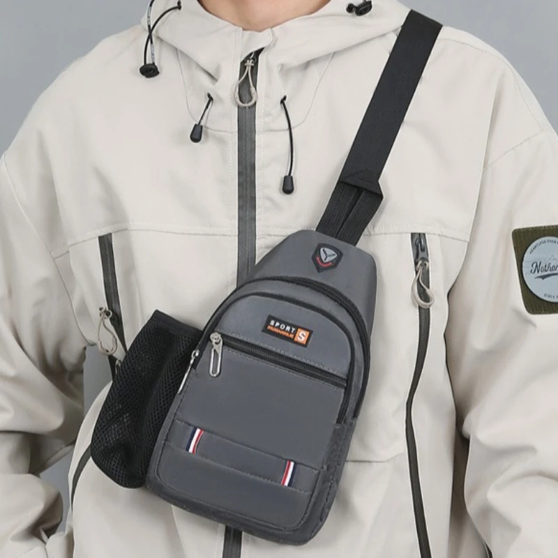 Men's Business Chest Bag Casual Multi-functional Cycling Crossbody Bag Commuting Simple Shoulder Bag
Men's Business Chest Bag Casual Multi-functional Cycling Crossbody Bag Commuting Simple Shoulder Bag
