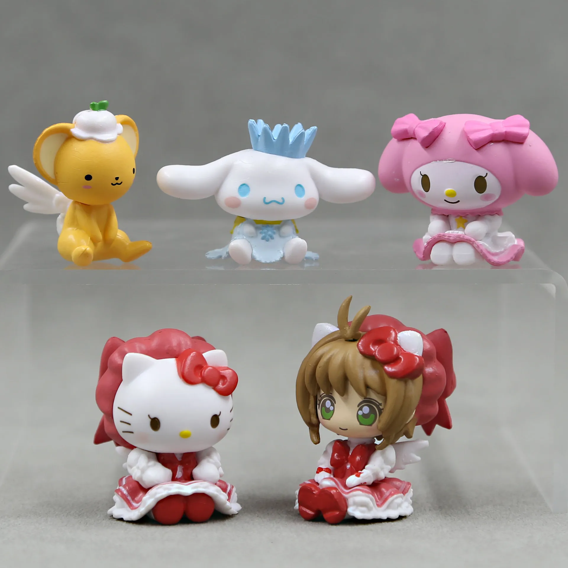 5Pcs/Set Anime Figure Card Captor Sakura Action Figures Japanese Decorative Ornaments Diy Cake Material Science Model Gifts Toys
5Pcs/Set Anime Figure Card Captor Sakura Action Figures Japanese Decorative Ornaments Diy Cake Material Science Model Gifts Toys