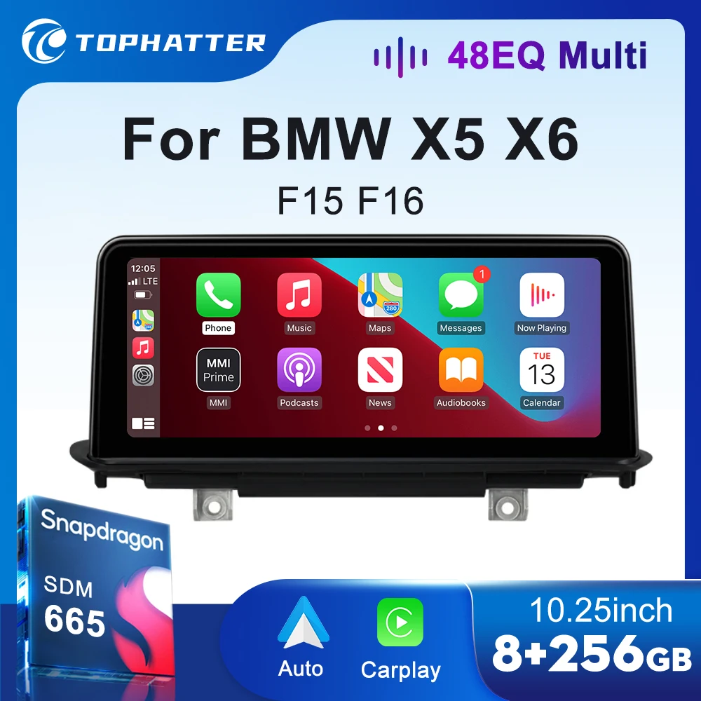 10.25 «Автомобильное радио для BMW X5 F15 X6 F16 NBT EVO системы беспроводной CarPlay Android Auto мультимедийный плеер головной блок дисплей стерео
10.25 «Автомобильное радио для BMW X5 F15 X6 F16 NBT EVO системы беспроводной CarPlay Android Auto мультимедийный плеер головной блок дисплей стерео