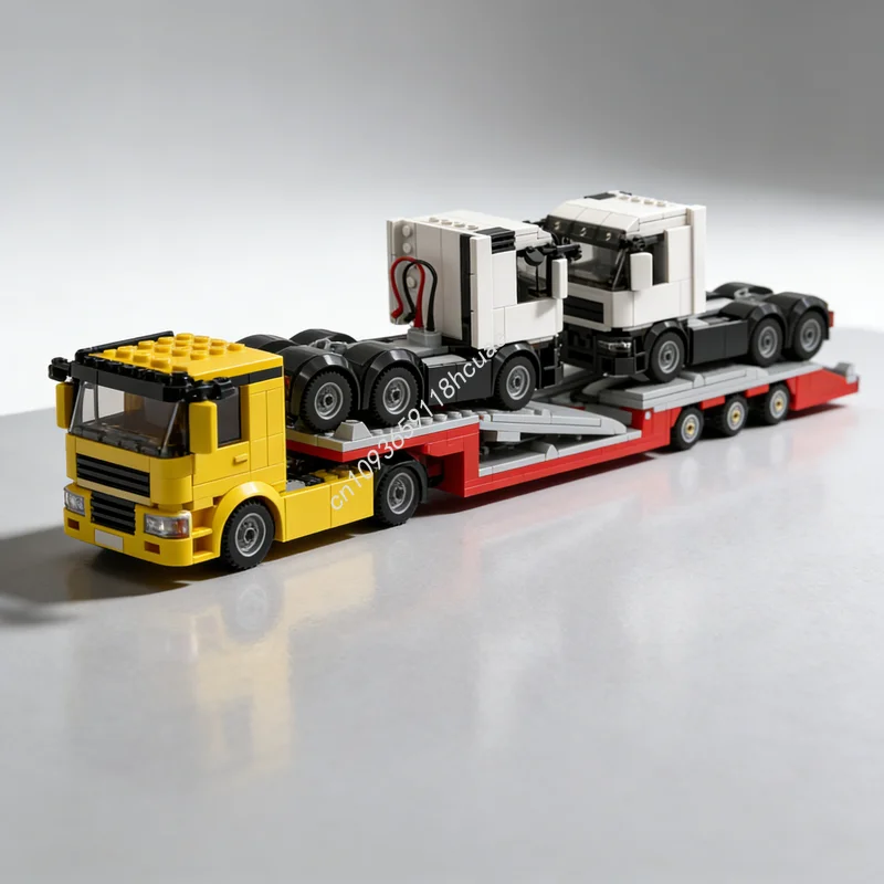 Набор строительных блоков MOC: Грузовик-транспортер (405 деталей) – модель для сборки, идея для конструирования, рождественский подарок, развивающая игрушка для детей
Набор строительных блоков MOC: Грузовик-транспортер (405 деталей) – модель для сборки, идея для конструирования, рождественский подарок, развивающая игрушка для детей