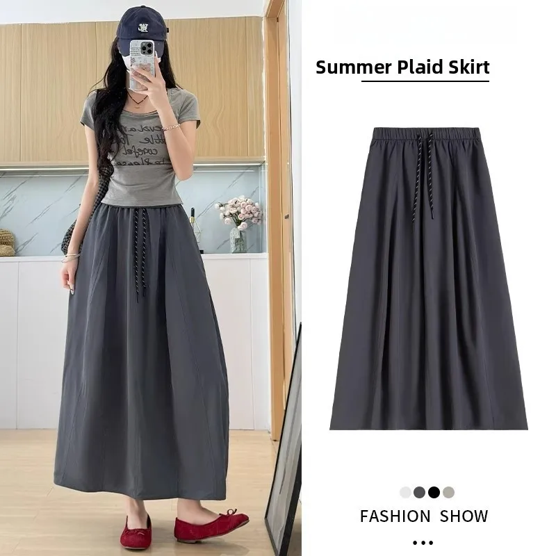 Women's Long Skirt Autumn Vegetable Workwear Pumpkin A-Line Midi Skirt Drapey Loose Fit Spring 2026 New Style Small Size
Women's Long Skirt Autumn Vegetable Workwear Pumpkin A-Line Midi Skirt Drapey Loose Fit Spring 2026 New Style Small Size