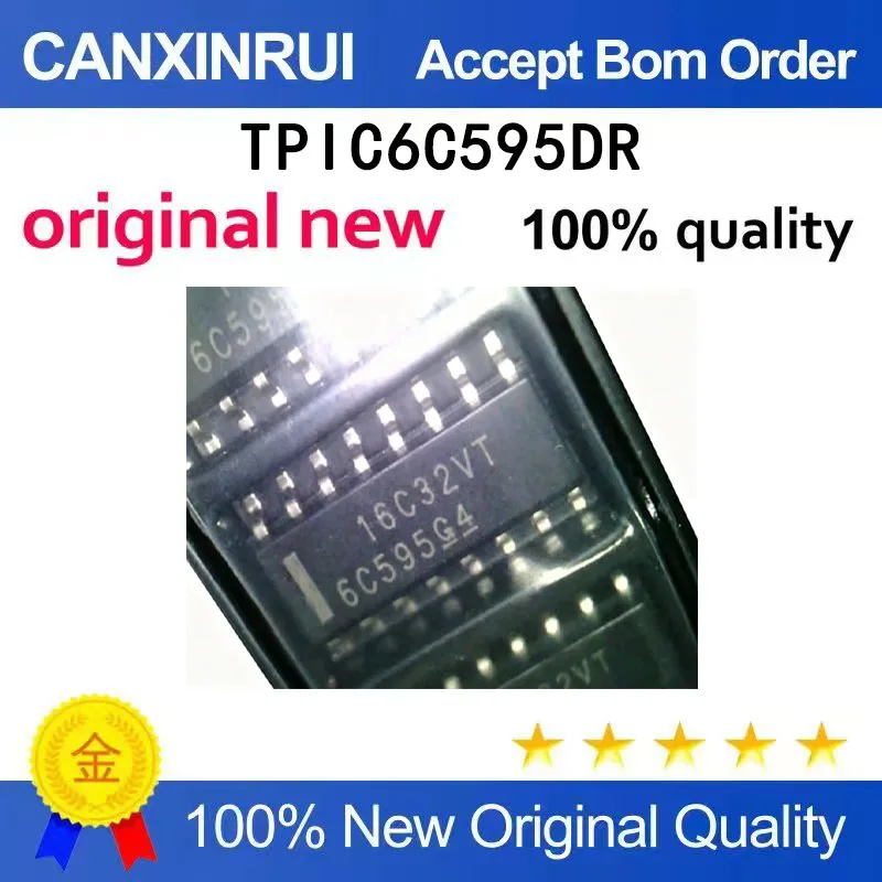 (5-100 pieces)TPIC6C595DR silk screen 6C595G4 SOP new spot chip automotive computer board chip
(5-100 pieces)TPIC6C595DR silk screen 6C595G4 SOP new spot chip automotive computer board chip