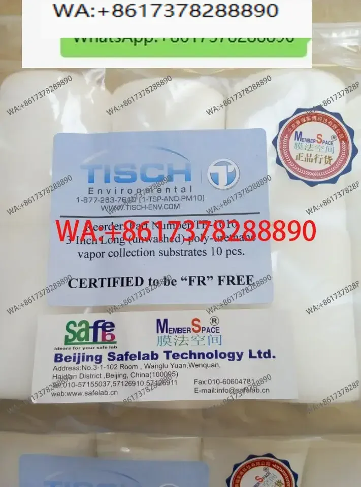 (Semi) Volatile Substances Sampling PUF Filter Cartridge - USA Tisch TE-1010 TE-1011 TE-1012
(Semi) Volatile Substances Sampling PUF Filter Cartridge - USA Tisch TE-1010 TE-1011 TE-1012
