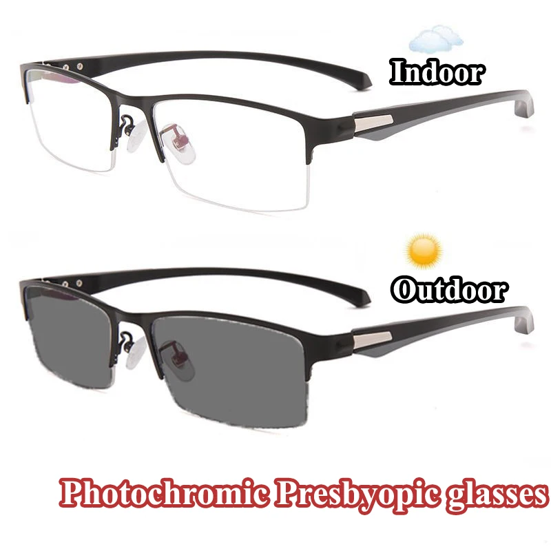 Photochromic Reading Glasses Women Men Multi-Focus Business Eyeglasses Anti-Blue Computer Gaming Spectacles Eyewear 0 TO +4.0
Photochromic Reading Glasses Women Men Multi-Focus Business Eyeglasses Anti-Blue Computer Gaming Spectacles Eyewear 0 TO +4.0