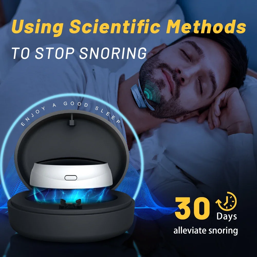 Smart Anti Snoring Device TENS Pulse Snore Stopper Effective Solution Sleep Aid Portable Noise Reduction Health Sleep Improve
Smart Anti Snoring Device TENS Pulse Snore Stopper Effective Solution Sleep Aid Portable Noise Reduction Health Sleep Improve