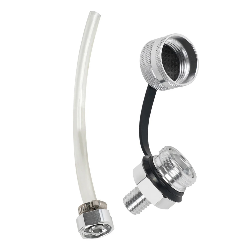 For M12x1.25 For M12x1.5 For M12x1.75 Quick Release Drain Valve in Aluminum Alloy with Compatible Hose Connector
For M12x1.25 For M12x1.5 For M12x1.75 Quick Release Drain Valve in Aluminum Alloy with Compatible Hose Connector